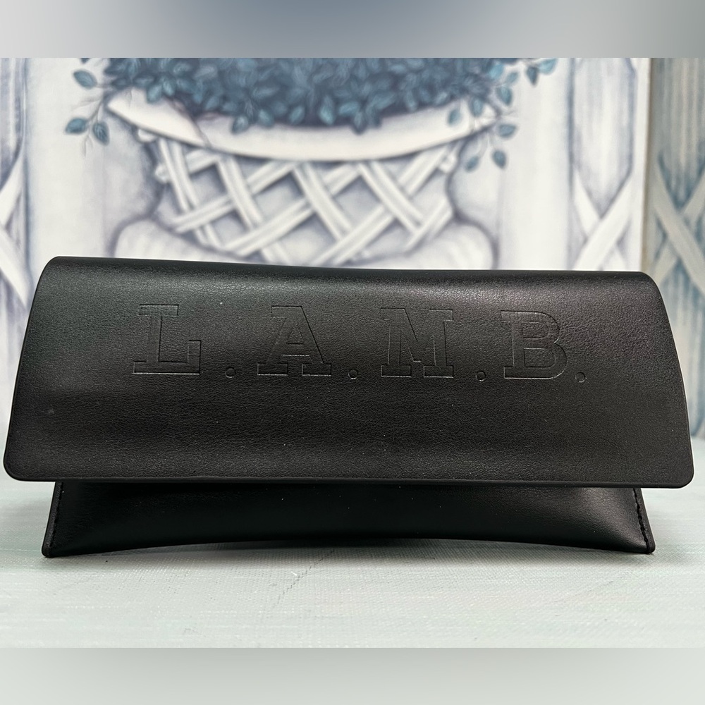 L A.M.B. Black Sunglasses Case NEW
